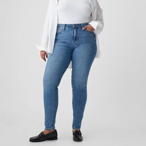 GAP Mid Rise True Skinny Jeans Size 14 NWT